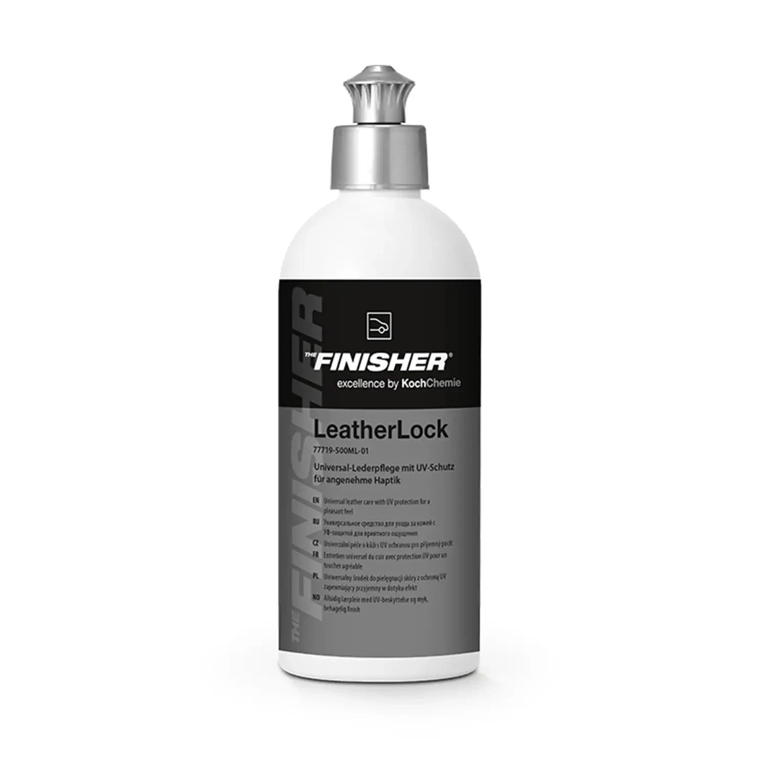 Koch Chemie THE FINISHER LeatherLock Lederpflege + Mikrofaser Applikator Handschuh