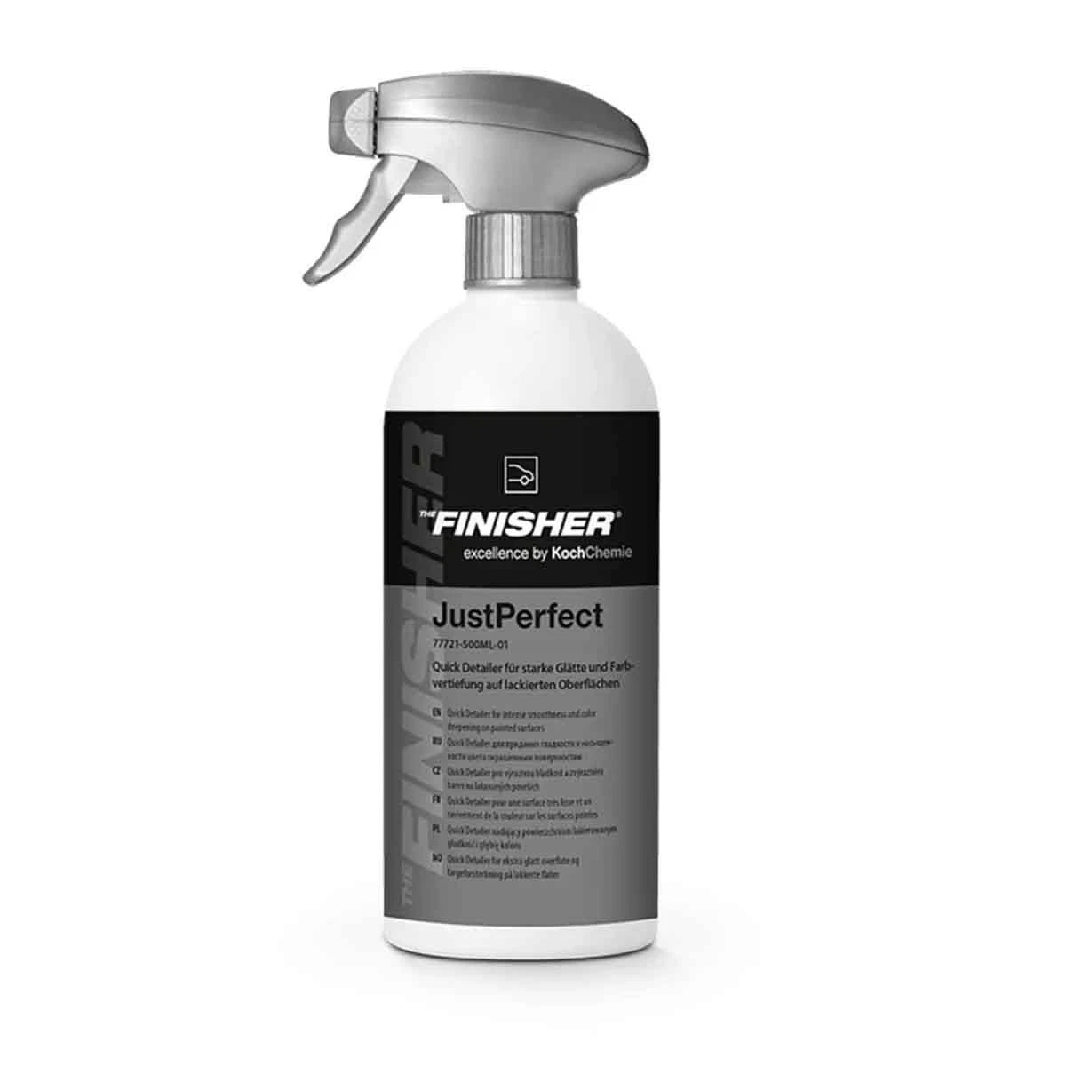 Koch Chemie THE FINISHER JustPerfect Quick Detailer – 500ml für Glanz & Farbvertiefung