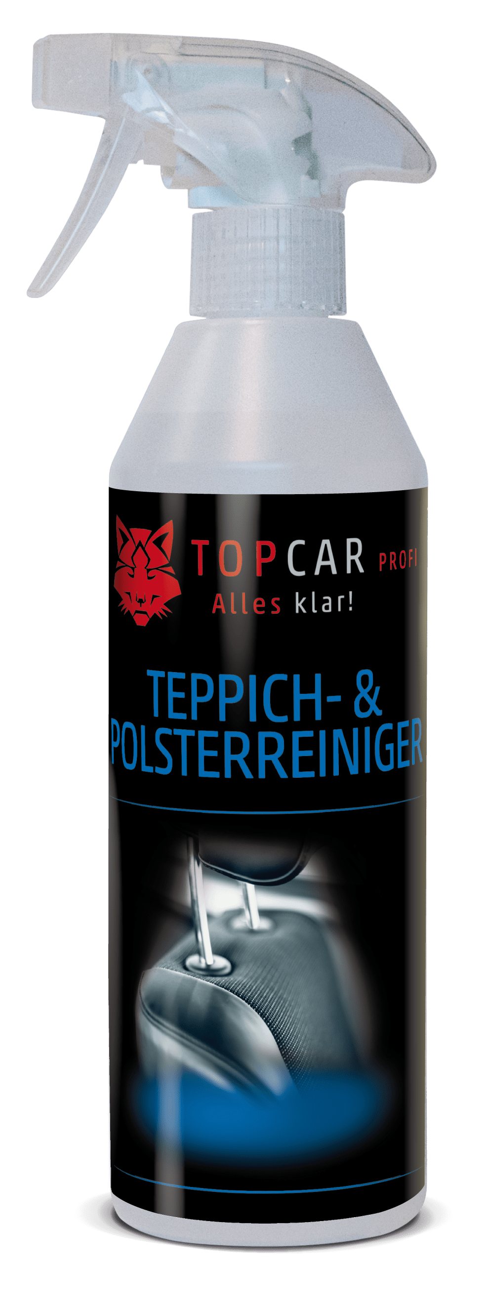 TOP CAR Teppich- und Polsterreiniger 500ml - Weigola Hygienevertrieb -  - Weigola Hygienevertrieb