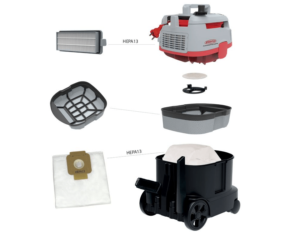 Sprintus ERA EVO Staubsauger - Weigola Hygienevertrieb -  - Weigola Hygienevertrieb